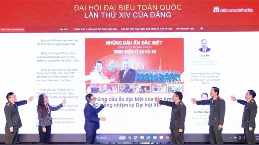 Ra mắt Chuyên trang "Đại hội đại biểu toàn quốc lần thứ XIV của Đảng" trên Báo điện tử Công an nhân dân